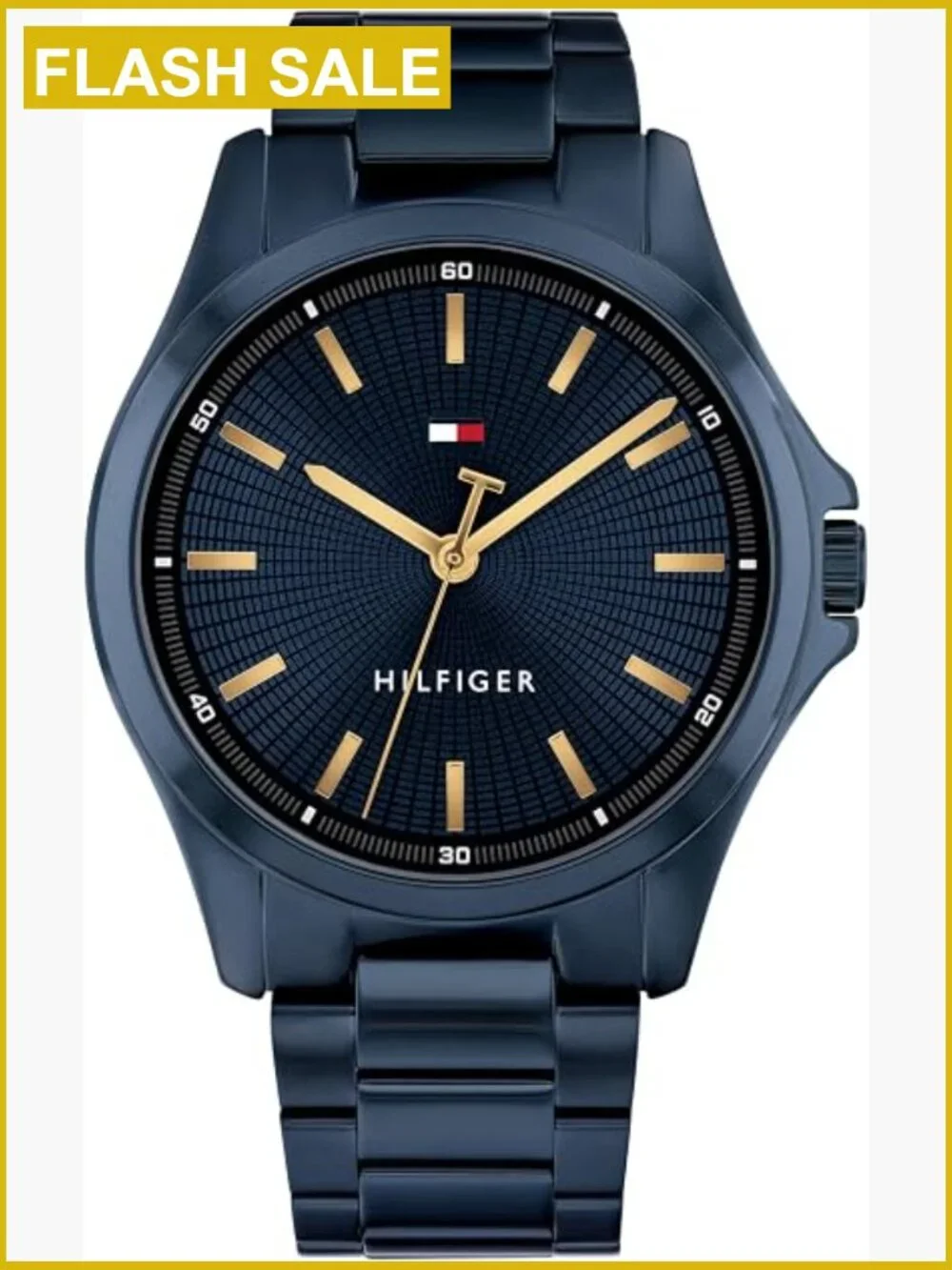Men's Stainless Steel Quartz Watch Water Resistant